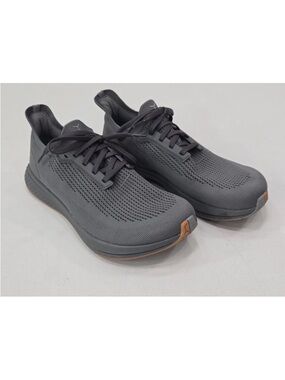 Flux Adapt Runner Gray Gum Athletic Walking Knit Shoes Sneakers Size 11.5 Mens